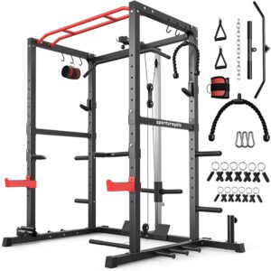 1. Sportsroyals Multi-Function Power Rack for Home Gym