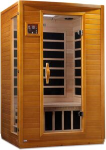 2. Dynamic Saunas Andora 2-Person Infrared Sauna