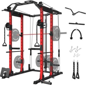 2. Mikolo Power Rack for Home Gym