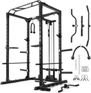 3. RitFit All-in-One Power Rack for Home Gym