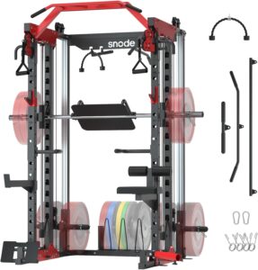 3. SNODE ALL10 Smith Machine for Home Gym