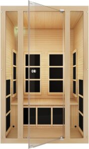 4. JNH Lifestyles 2-Person Home Infrared Sauna