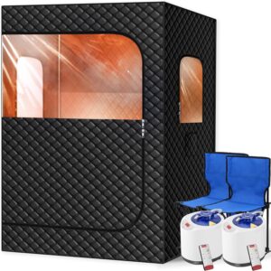 4. Tehanld Portable Steam Sauna for Home