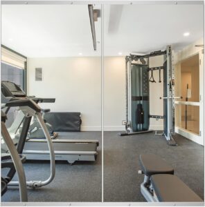 5. Delma Home Gym Mirror
