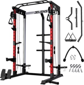 6. JELENS Power Rack for Home Gym