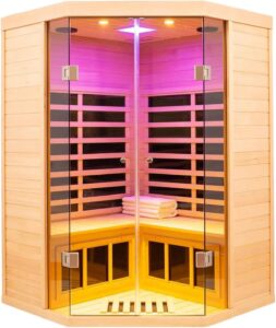 6. KUNSANA Infrared Sauna for Home