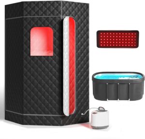 6. Lucear Portable Steam Sauna for Home