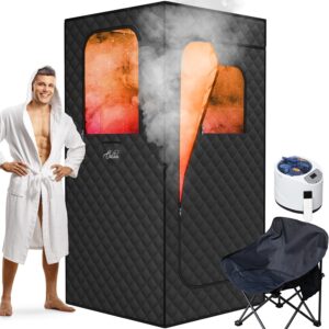 7. Ouluu Portable Steam Sauna for Home