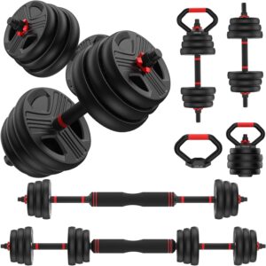 9. FITPLAM Dumbbell Set for Home Gym