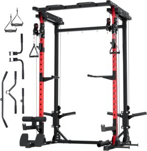 9. MAJOR FITNESS Drone3 Power Rack for Home Gym