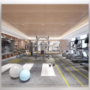 9. Yarnuwa Home Gym Mirror