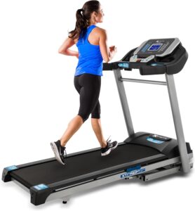 10. XTERRA Fitness Folding Treadmill for Home