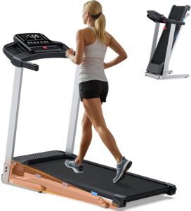 3. Cardirun Folding Treadmill with Incline