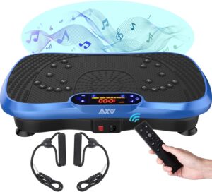 4. AXV Vibration Plate Fitness Platform Exercise Machine