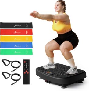 6. SoftGym Vibration Plate Exercise Machine