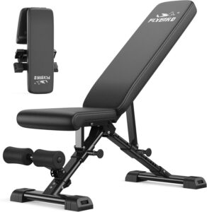 1. FLYBIRD Adjustable Weight Bench for Home Gym