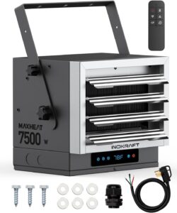 1. InoKraft 7,500W Electric Garage Heater