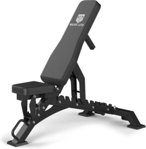 3. MAJOR FITNESS Adjustable Weight Bench for Home Gym