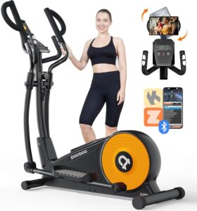 5. Pooboo Elliptical Machine for Home Gym